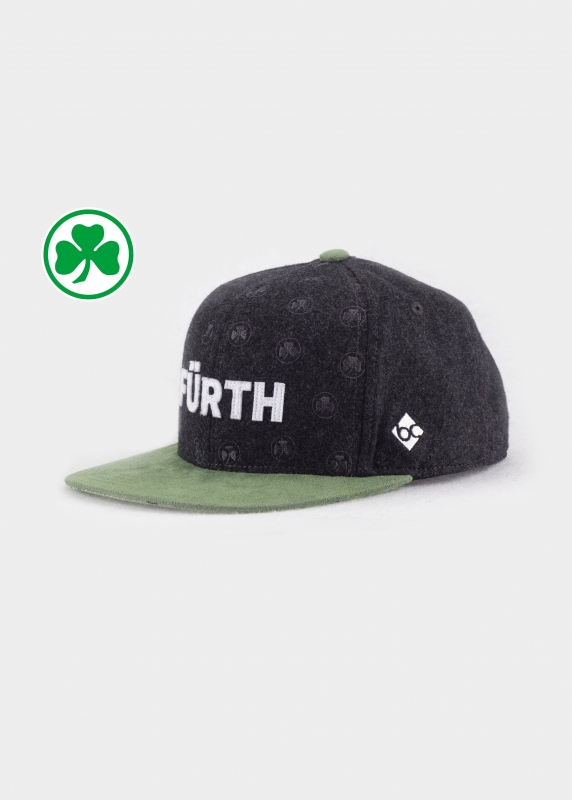 "Greuther Fürth" - dunkelgrau (Snapback)